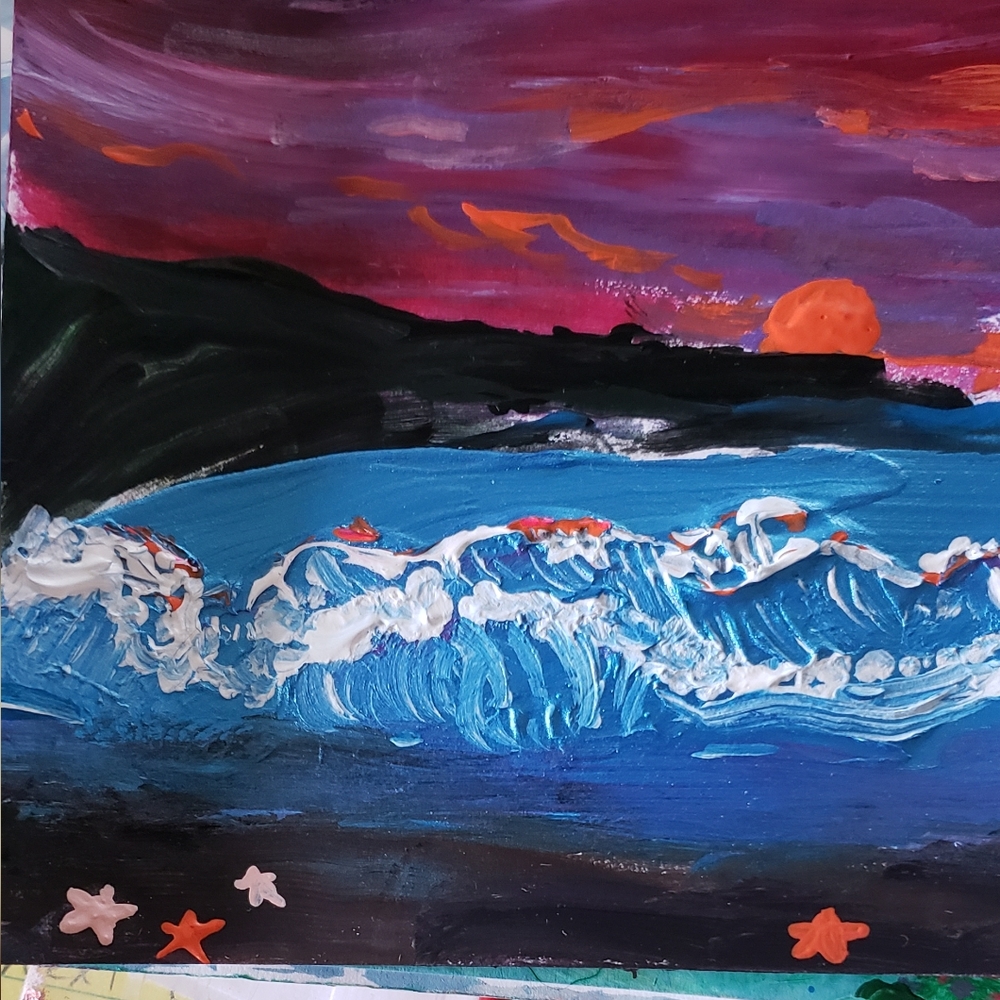 Original ALL OCCASION cards each Hand painted 3 for $40 blank inside THANK YOU